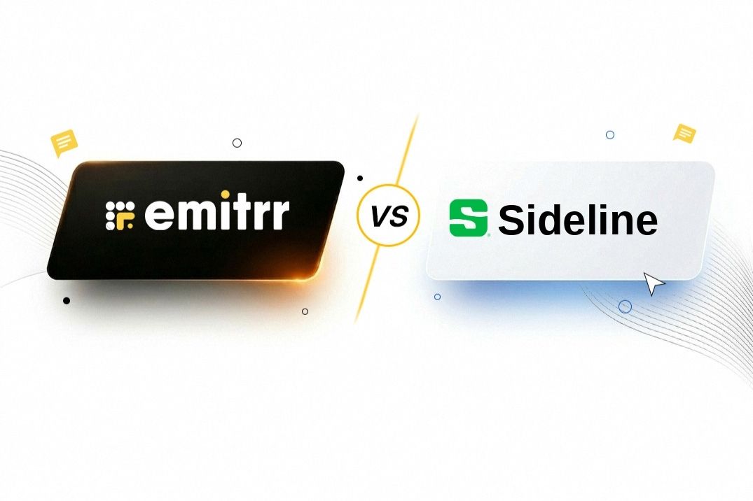 Emitrr vs Sideline: The Best Business Texting Alternative