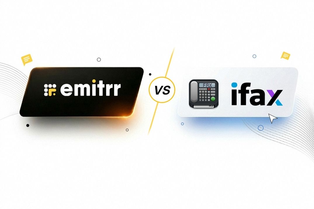 Emitrr vs iFax: Secure AI-Powered Fax Alternative