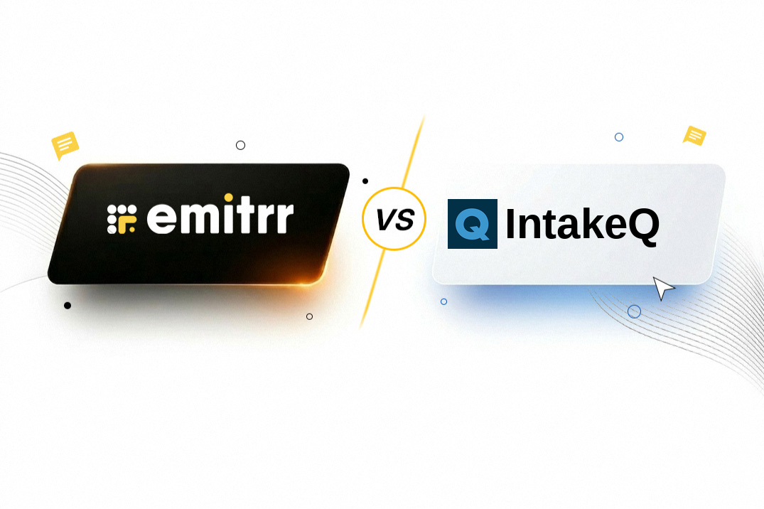 Emitrr vs IntakeQ Smarter HIPAA-Compliant Forms