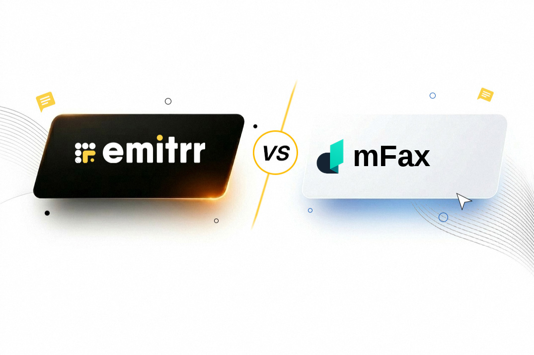 Emitrr vs mFax Smarter HIPAA Faxing