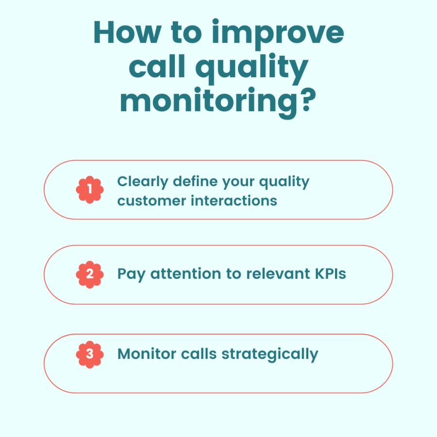 How to Improve Call Quality Monitoring?