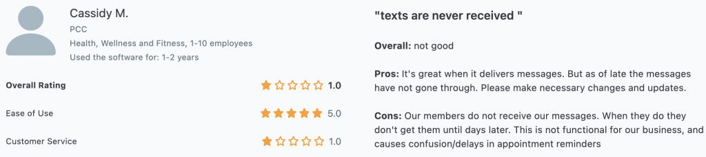 Customer Review
