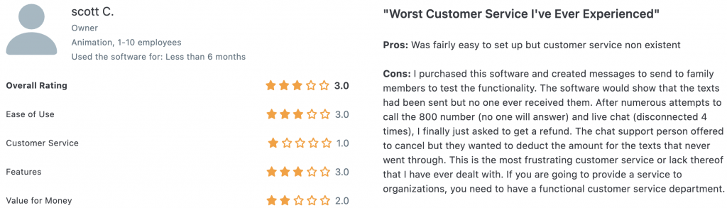 Customer Review