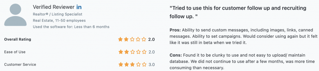 Customer Review