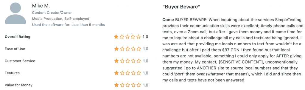 SimpleTexting Review