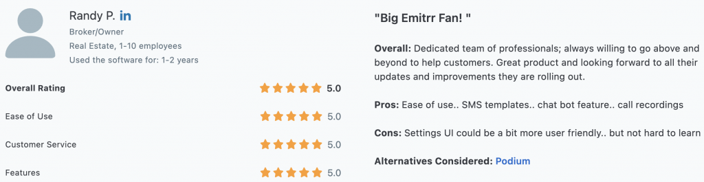 Emitrr review