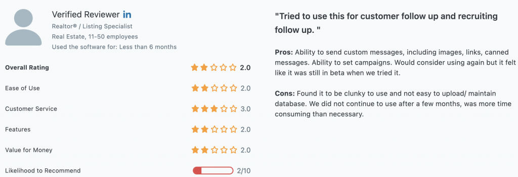 customer review