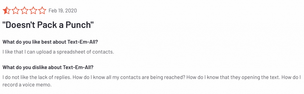 Text-Em-All Review