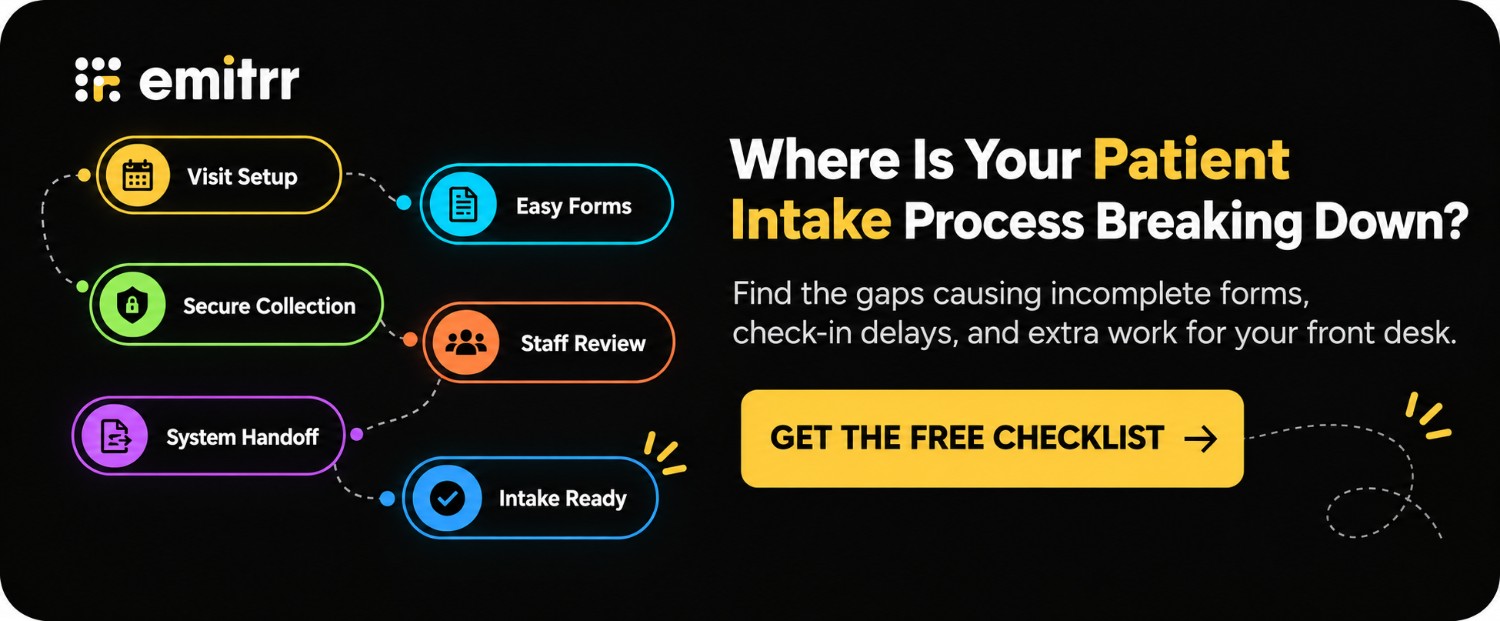 Effective Patient Intake Process Checklist