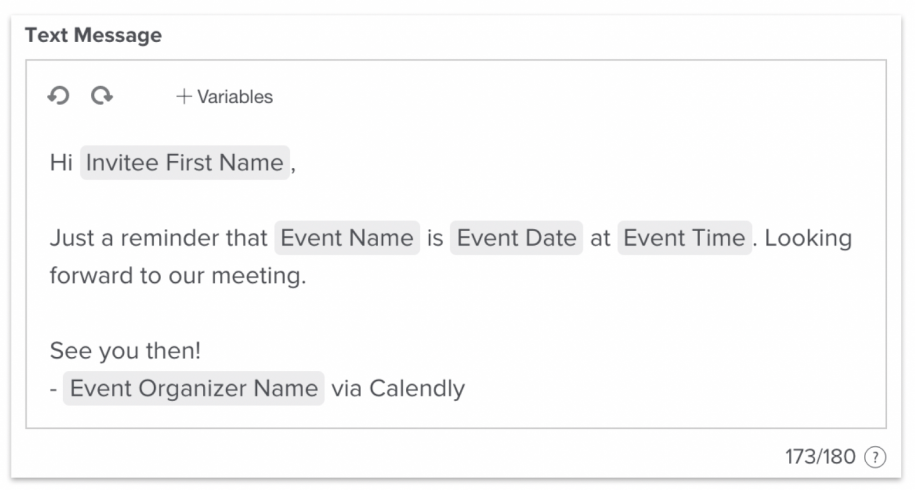 Calendly SMS Integration Calendly SMS Integration