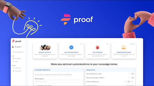 ProofPulse dashboard