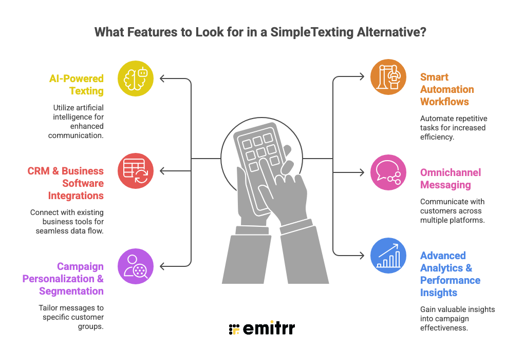 What Features to Look for in a SimpleTexting Alternative