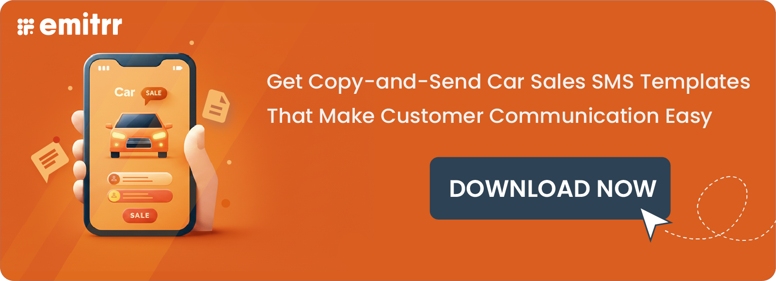 Car Sale SMS Template