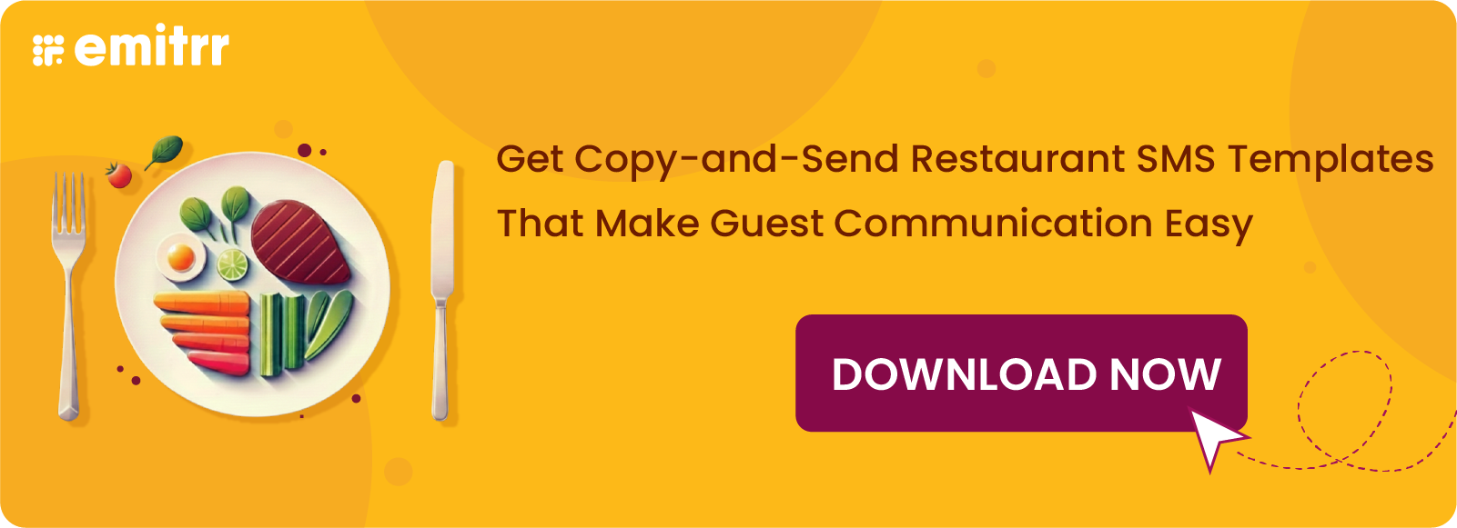 Restaurant SMS Templates