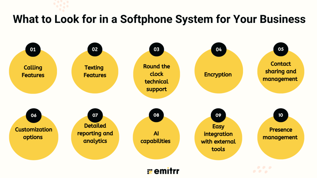 Features to Look for in a Softphone System for Business