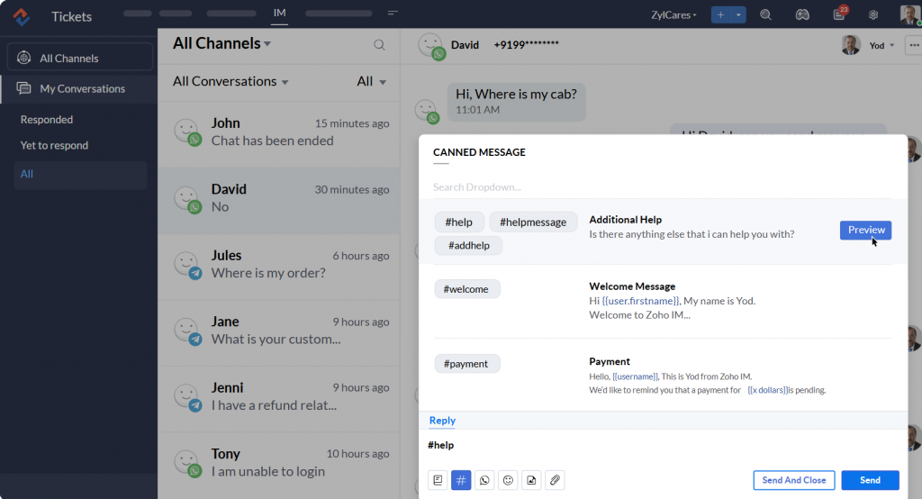 Zoho Desk alternative