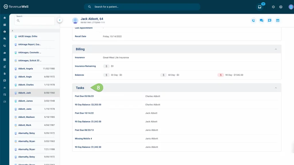 RevenueWell Dashboard