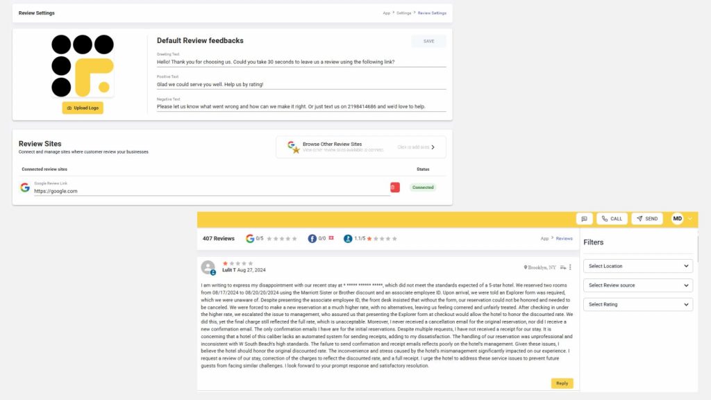 emitrr reviews and reputation management