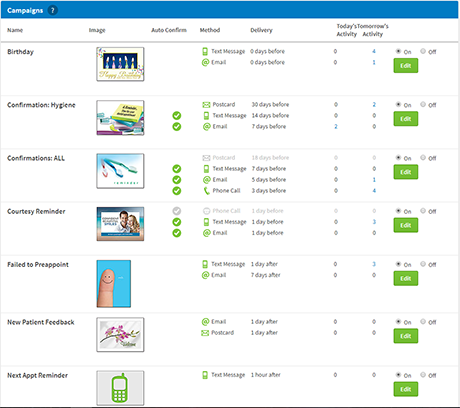 PracticeMojo dashboard