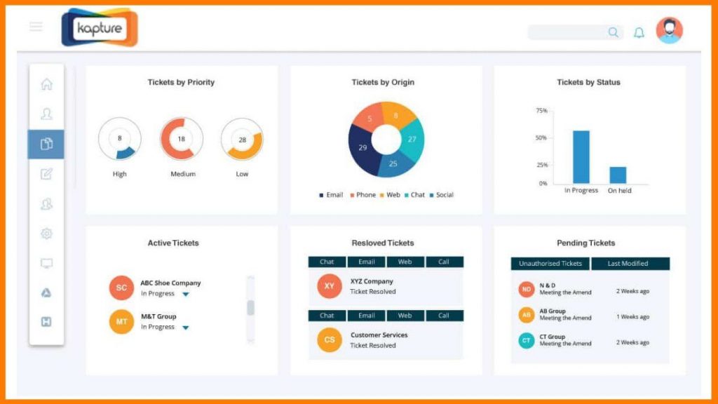 Kapture-CRM-dashboard