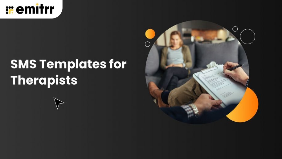 SMS Templates for Therapists