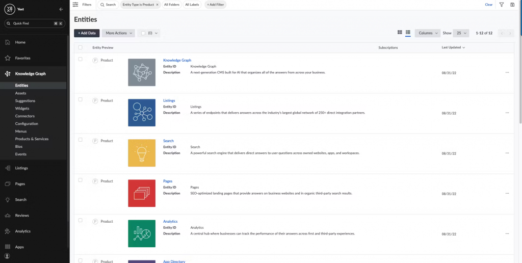 yext dashboard image