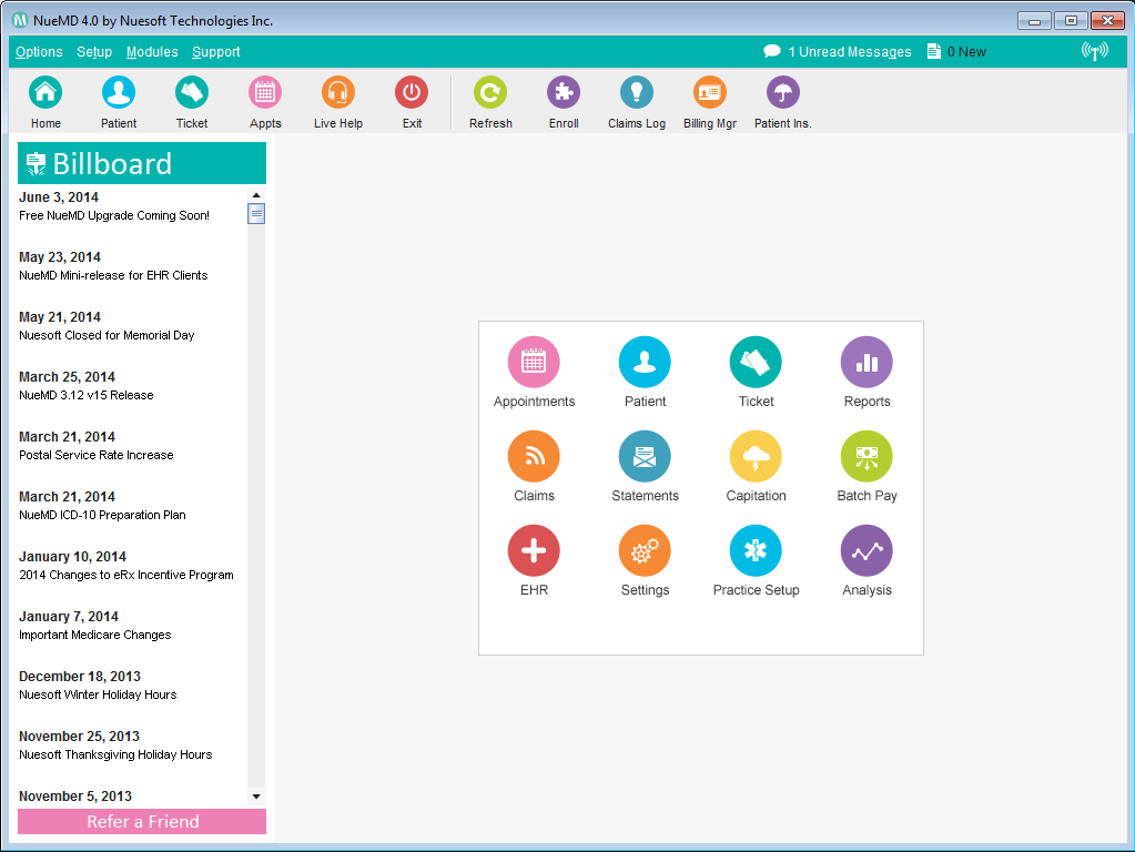 nuemd dashboard