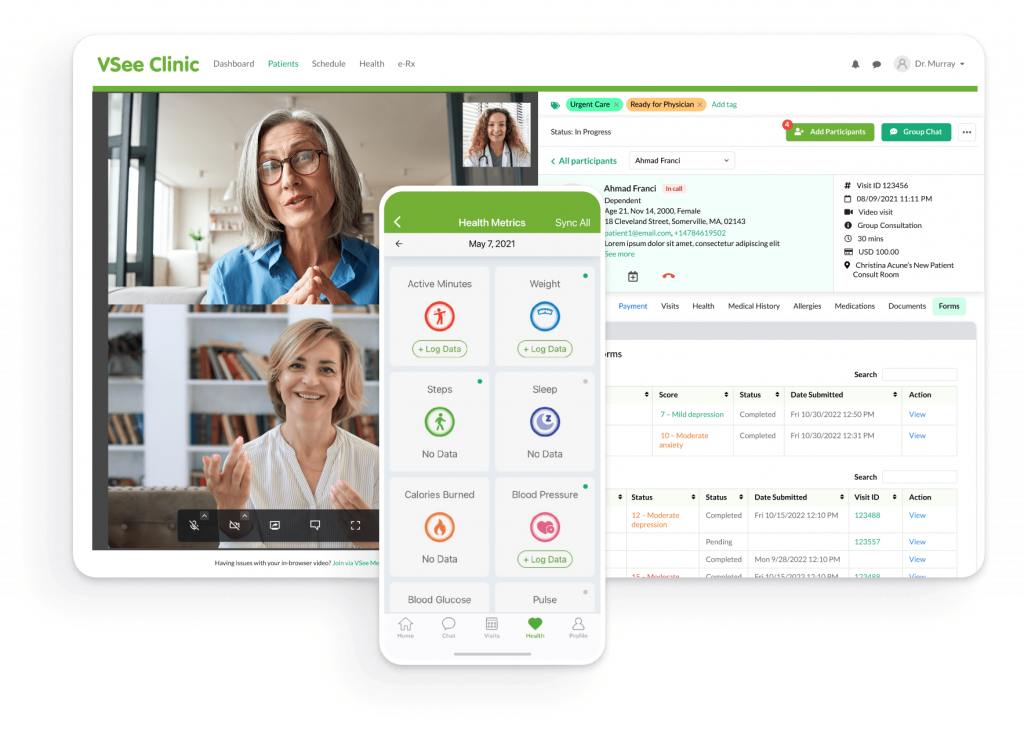 vsee dashboard