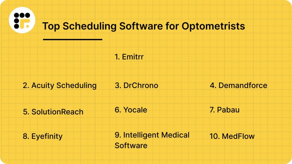 Top Scheduling Software for Optometrists