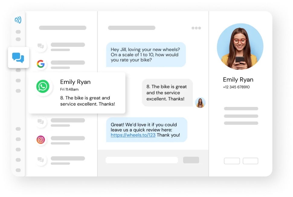 Message Media dashboard