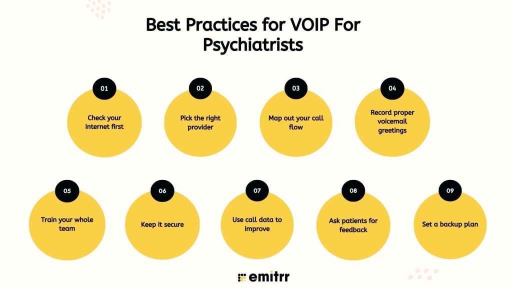 Best Practices for VOIP For Psychiatrists