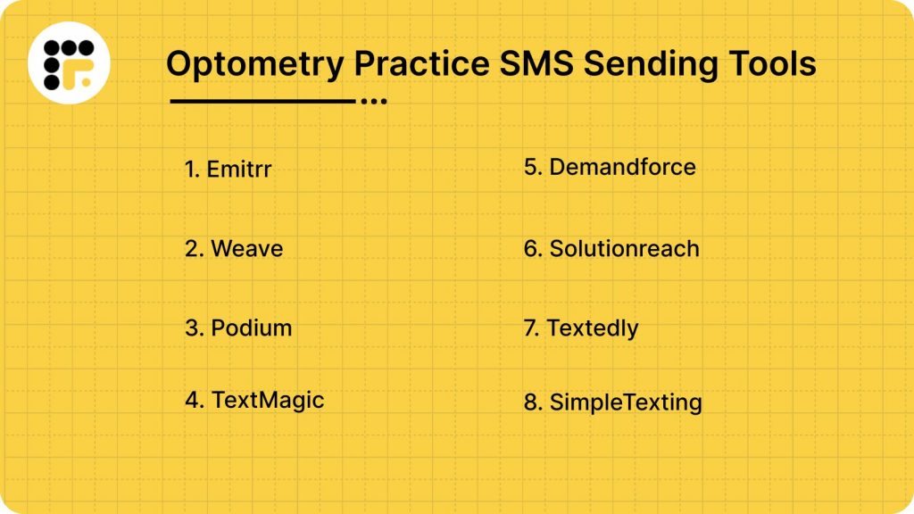 Optometry Practice SMS Sending Tools