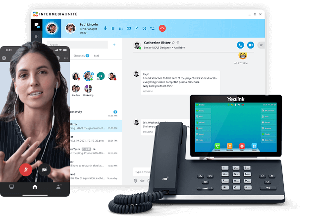 intermedia unite dashboard