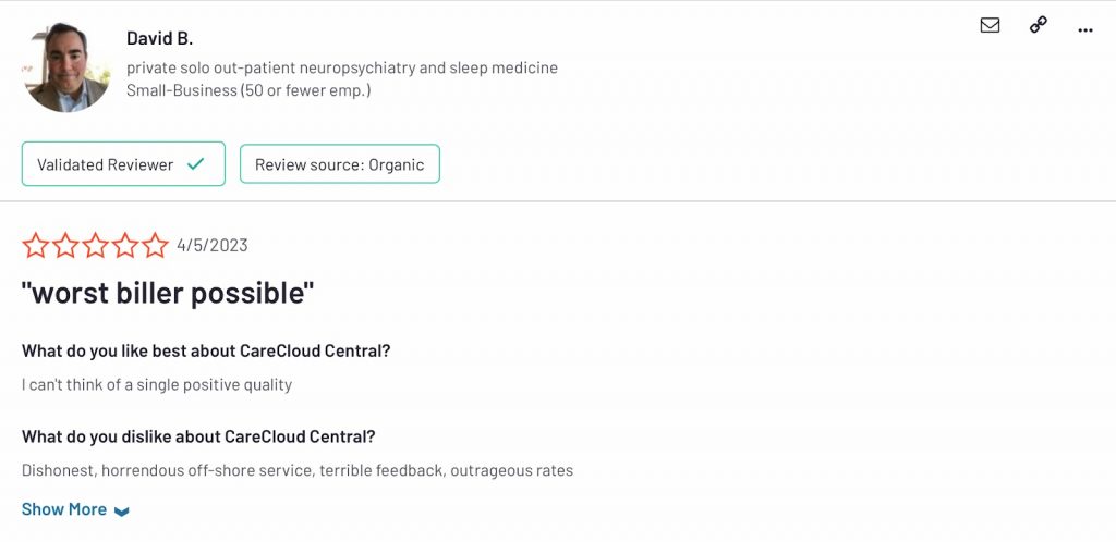 CareCloud Reviews