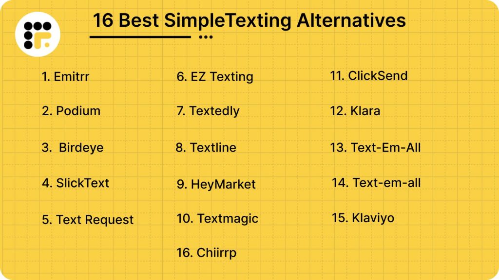 16 Best SimpleTexting Alternatives