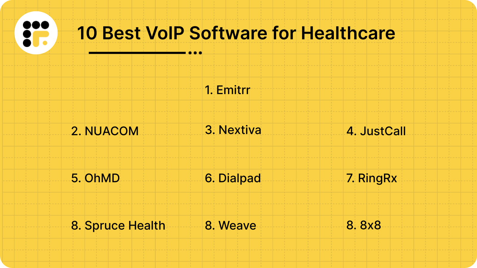 Top 10 VoIP Software for Healthcare that Complies with HIPAA