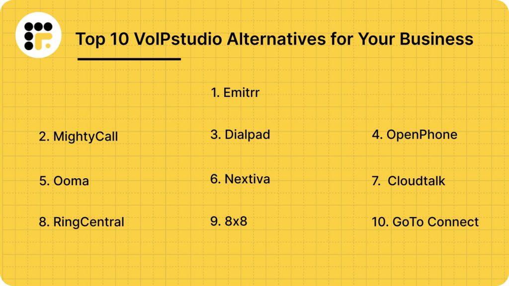 Top 10 VoIPstudio Alternatives for Your Business