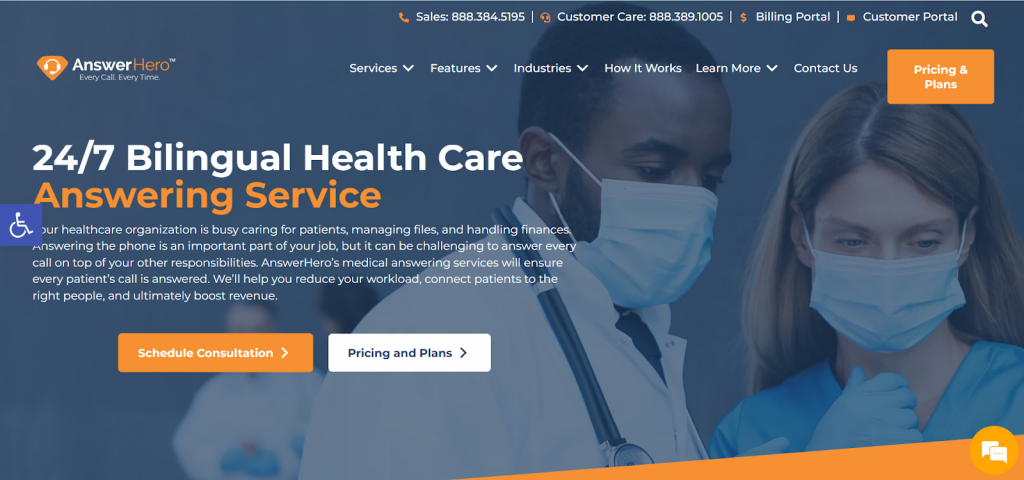 answerhero dashboard