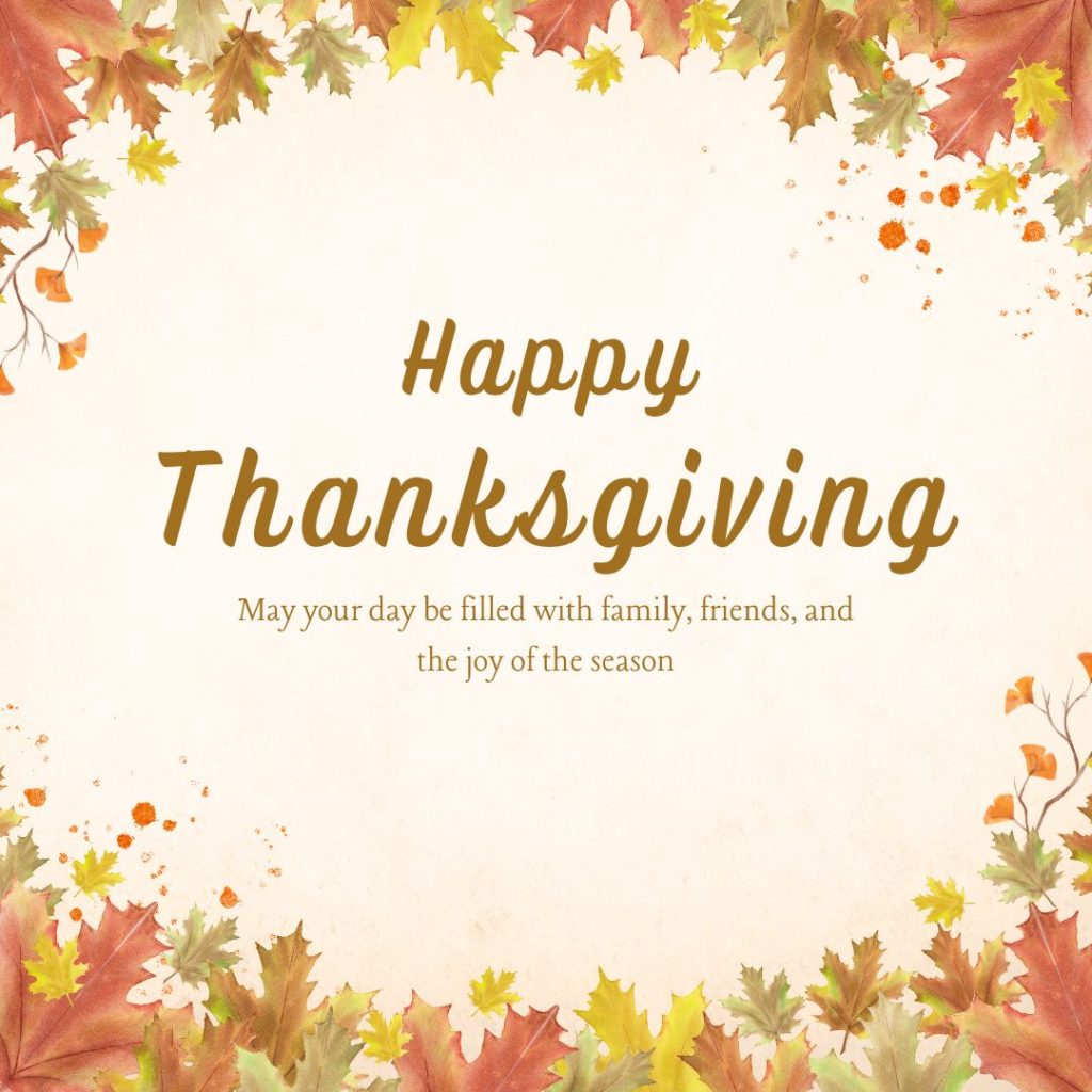 Short Thanksgiving Wishes for Clients