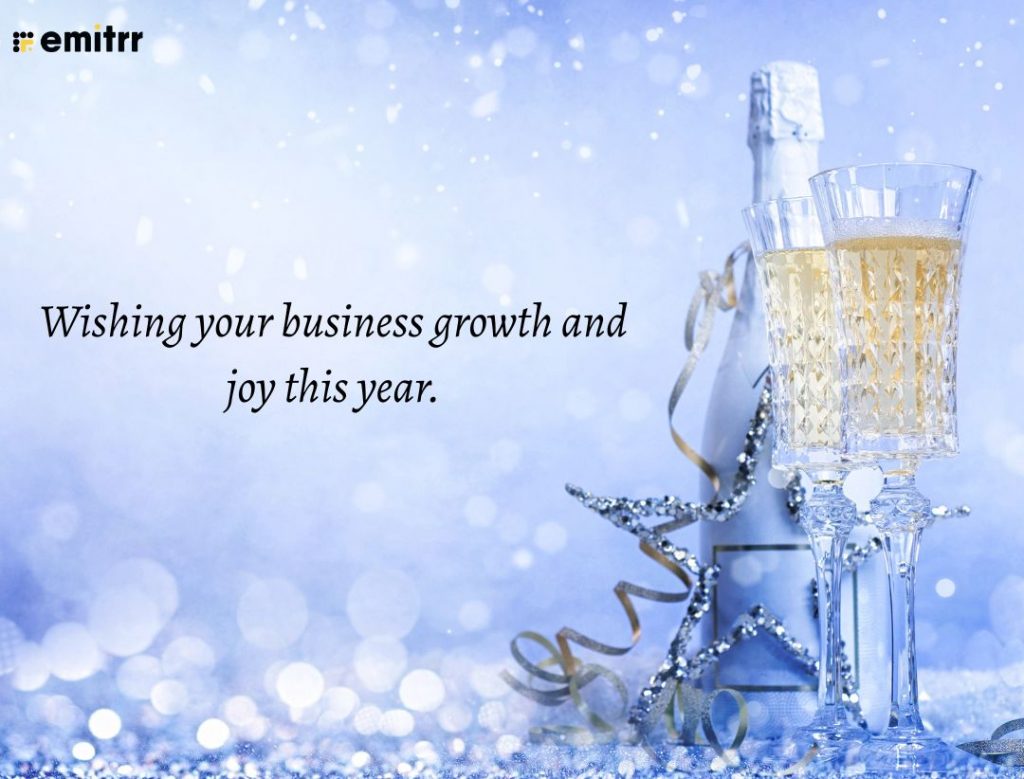 Short and Simple Business New Year Wishes
