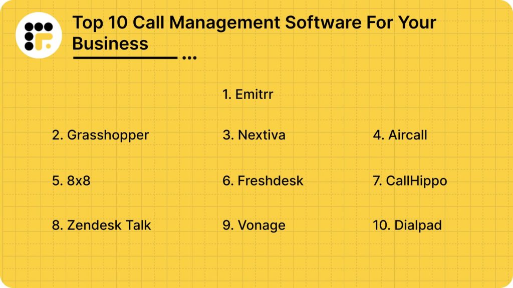 Top 10 Call Management Software For Your Business