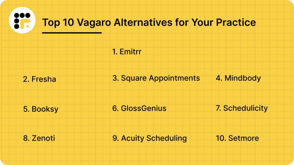 Top 10 Vagaro Alternatives for Your Practice