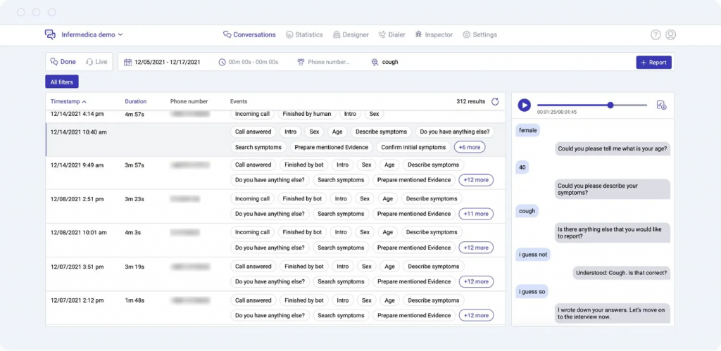 talkie.ai dashboard image
