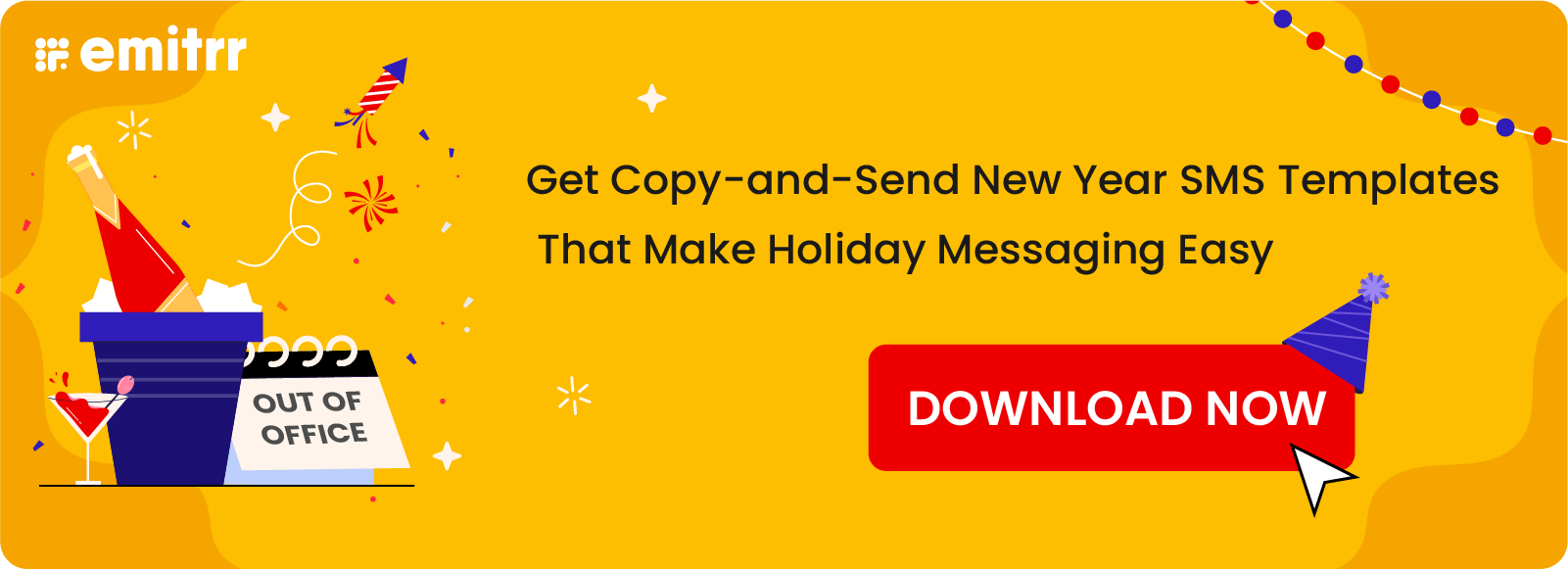 New Year Out-of-Office SMS Templates