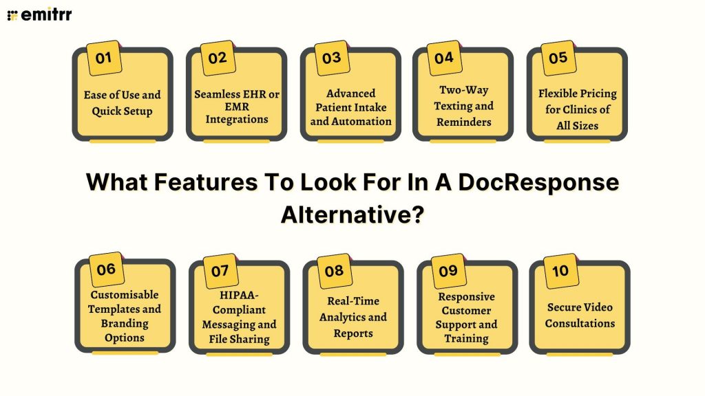 What Features To Look For In A DocResponse Alternative?