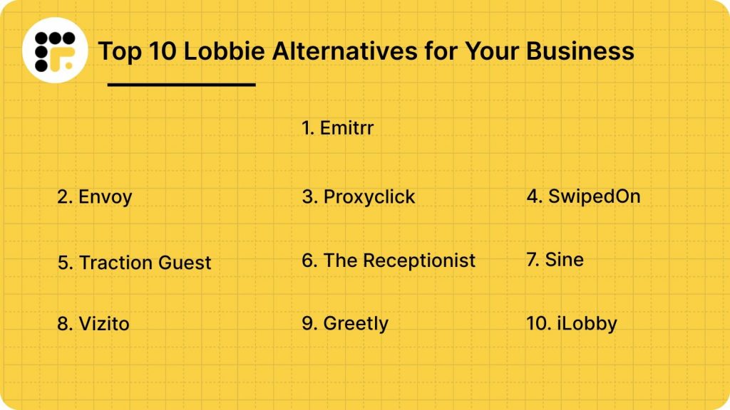 Top 10 Lobbie Alternatives for Your Business