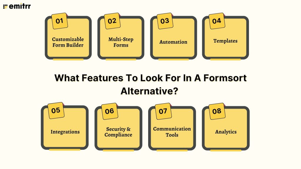 What Features To Look For In A Formsort Alternative?