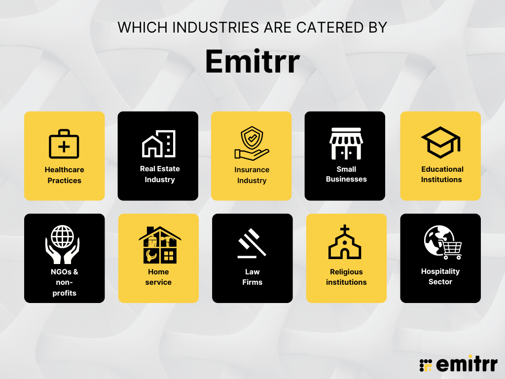 Industries catered by Emitrr