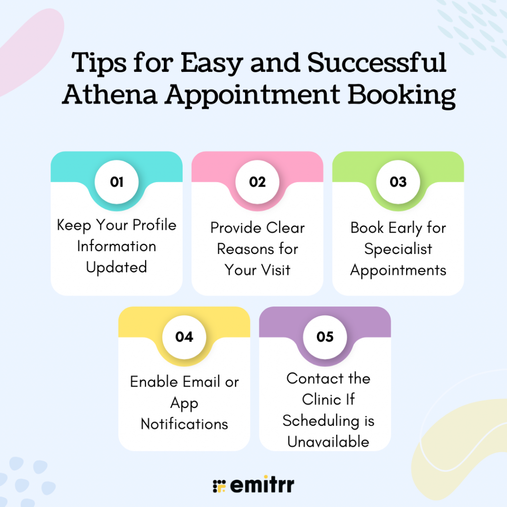 Tips for Easy and Successful Athena Appointment Booking