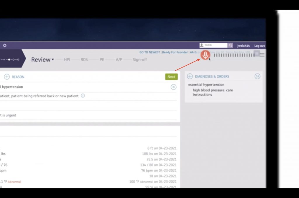 Real-Time Medical Dictation